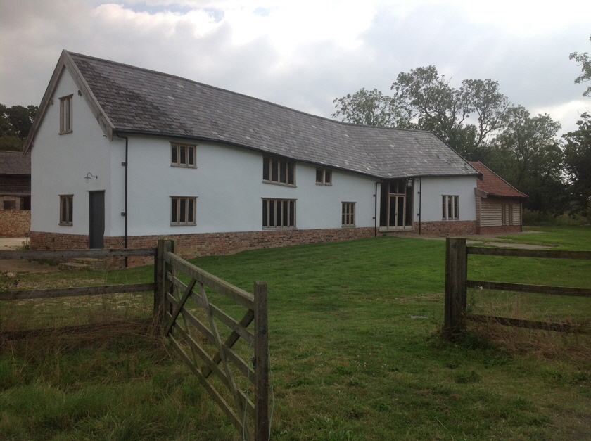 Tudor barn finished 2013